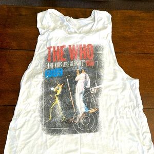 The Who Muscle Tank